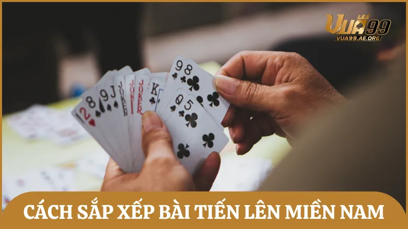Có rất nhiều các sắp xếp tổ hợp bài khác nhau trong Tiến Lên phiên bản Miền Nam