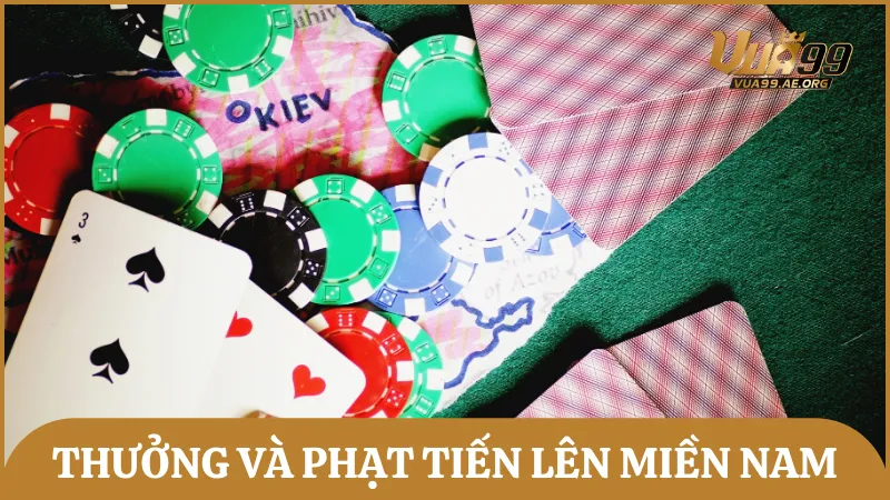 Mức thưởng và phạt trong có trường hợp đặc biệt của ván bài Tiến Lên